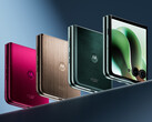 Razr 60 Ultra ser ut att lanseras i fyra färgalternativ med olika ytbehandlingar. (Bildkälla: via Evan Blass)