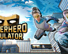 Klä på dig och ät lite frukost innan du ger dig av för att rädda dagen i den kommande Superhero Simulator (Bildkälla: Superhero Simulator Steam)