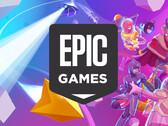 Epic Games senaste mobila giveaway ger den klassiska Asteroids-spelstilen till en modern publik. (Bildkälla: Epic Games &amp; Graham Of Legend - redigerad)