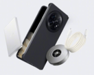 Oppo Find N5:s ekosystem för magnetisk laddning inkluderar den 100W dubbla Type-C magnetiska kabeln, tillsammans med en tidigare släppt 50W AirVOOC trådlös laddare och en 5 000mAh magnetisk powerbank. (Bildkälla: Weibo)